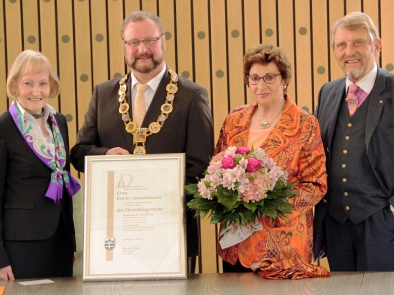 2015-06-16 Karin Gauselmann wird Ehrenbürgerin der Stadt Espelkamp